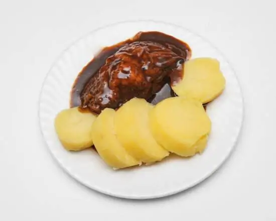 Menü XL Kohlroulade mit Kartoffeln